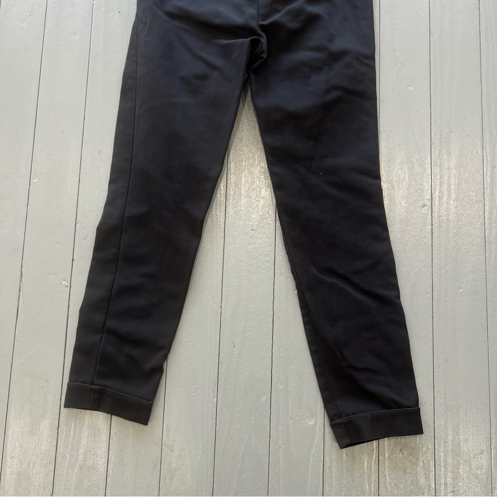 Saks fifth Avenue pants womens 2 black ankle skinny slacks capsule wardrobe - Picture 3 of 13